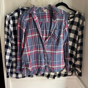 Flannel shirt bundle